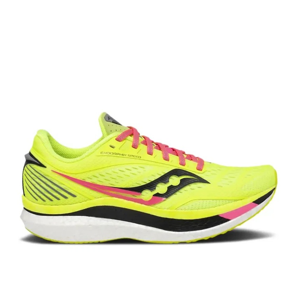 Saucony® Women's 6.5 Endorphin™ Speed Running Shoes in ViziCitron - $160